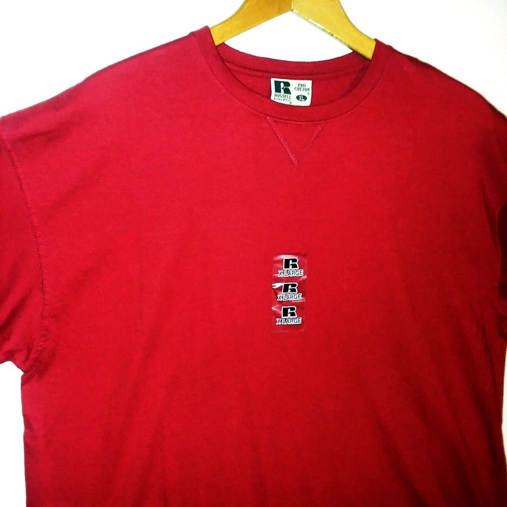 Russell Athletic Red Vintage T-Shirt NWT Sz XL